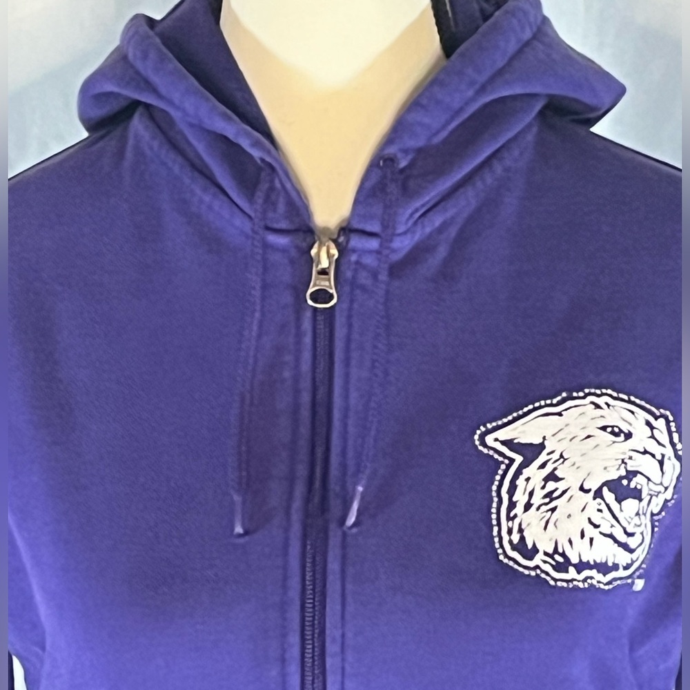 GTM Sportswear Kansas State Wildcats Full Zip Women’s Hooded Sweatshirt